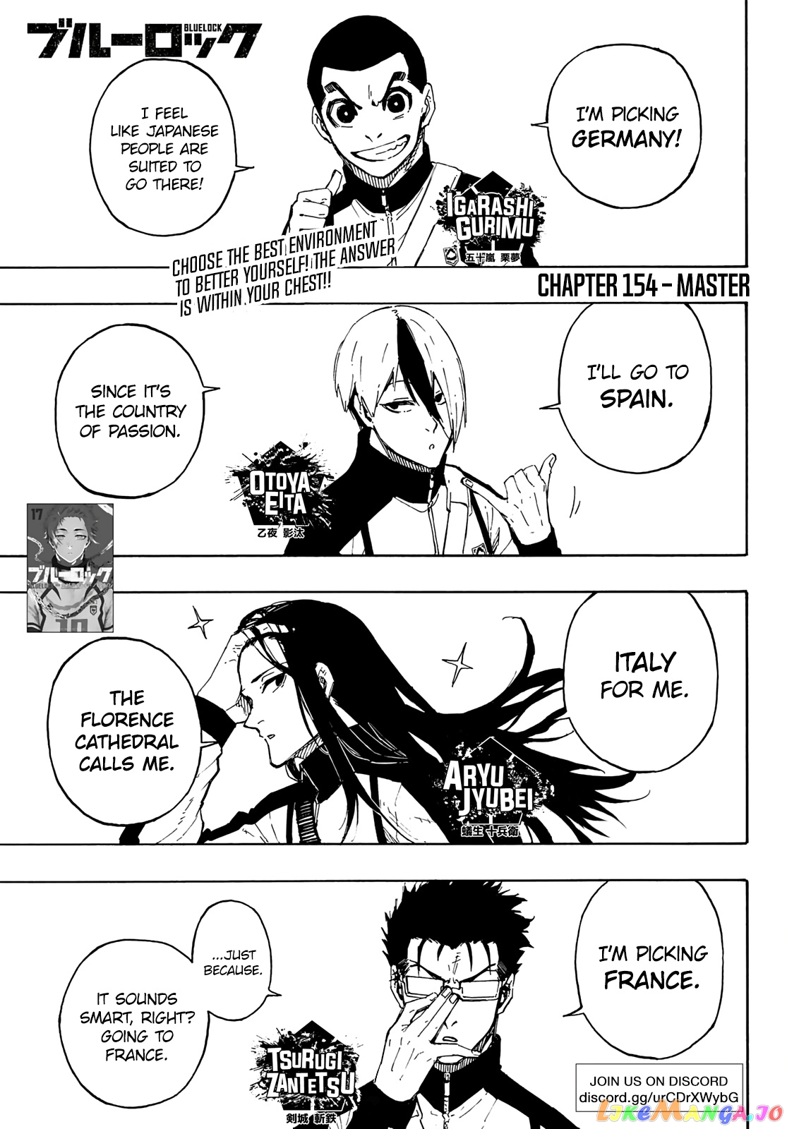 Blue Lock Chapter 154 image 02